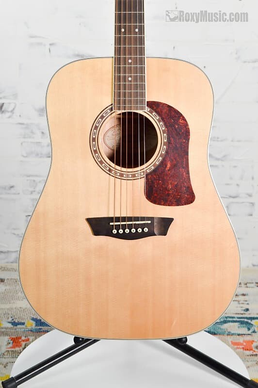 

Акустическая гитара Washburn HD10S Dreadnought Acoustic Guitar Solid Spruce Top Natural