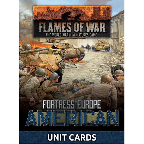 Фигурки Flames Of War: Fortress Europe American Unit Cards (Late War)