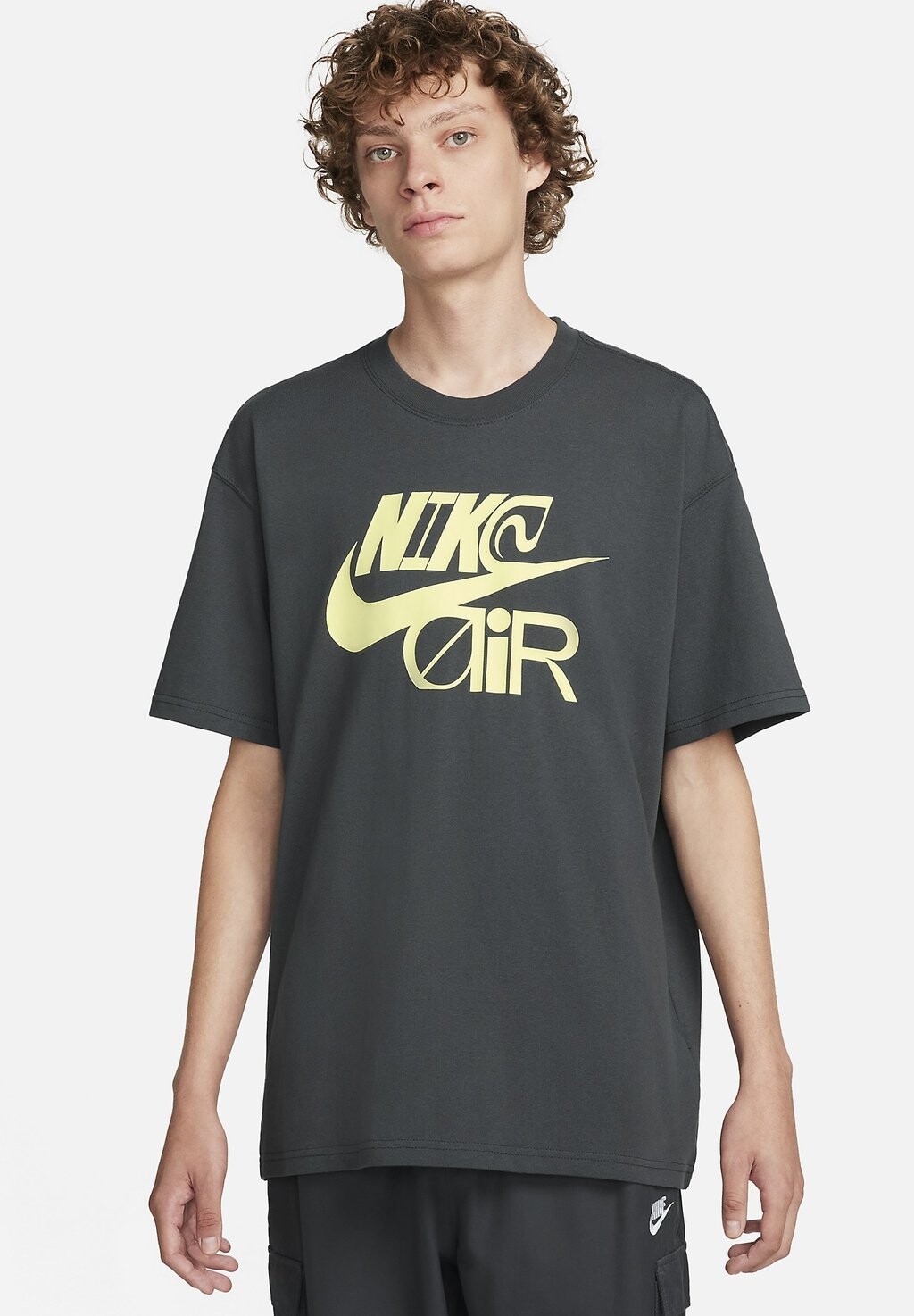 

Футболка с принтом MAX90 Nike, антрацит