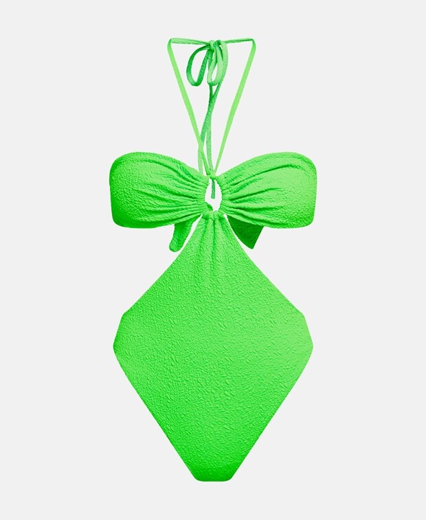 

Купальник Mara Hoffman, неоновый зеленый