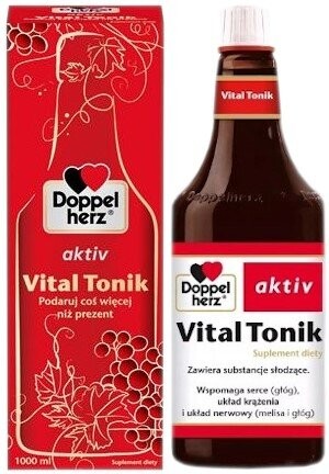 

Doppelherz Vital, Тонизирующие витамины для пожилых людей, 1000 мл