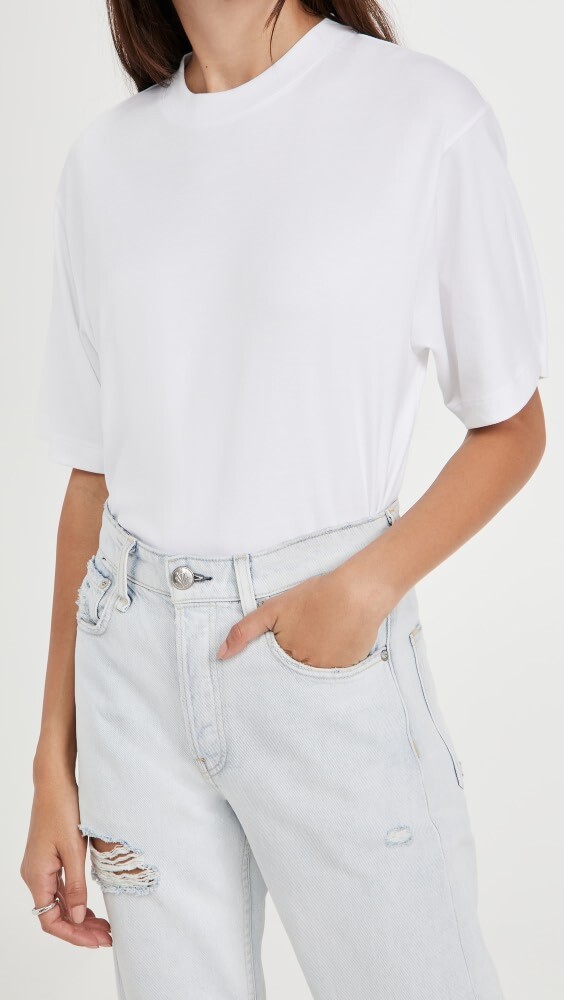 

Футболка Vince Wide Sleeve Crop