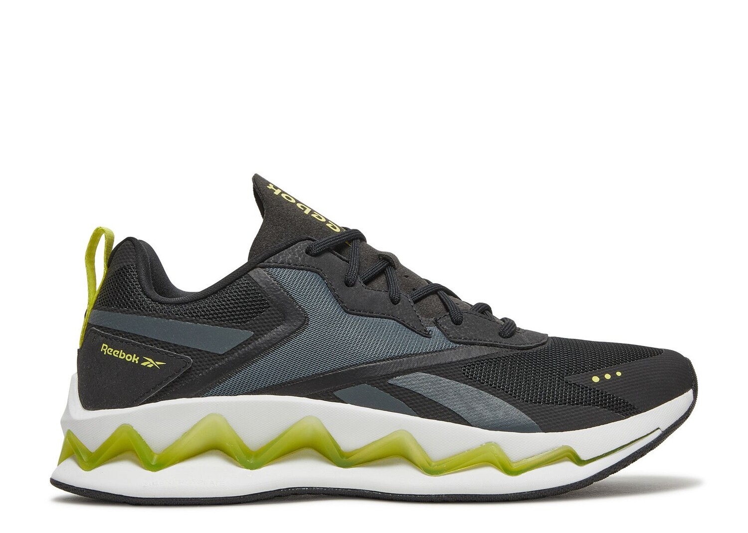

Кроссовки Reebok Zig Elusion Energy 'Black Chartreuse', черный