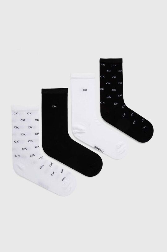 

4 упаковки носков Calvin Klein, черный