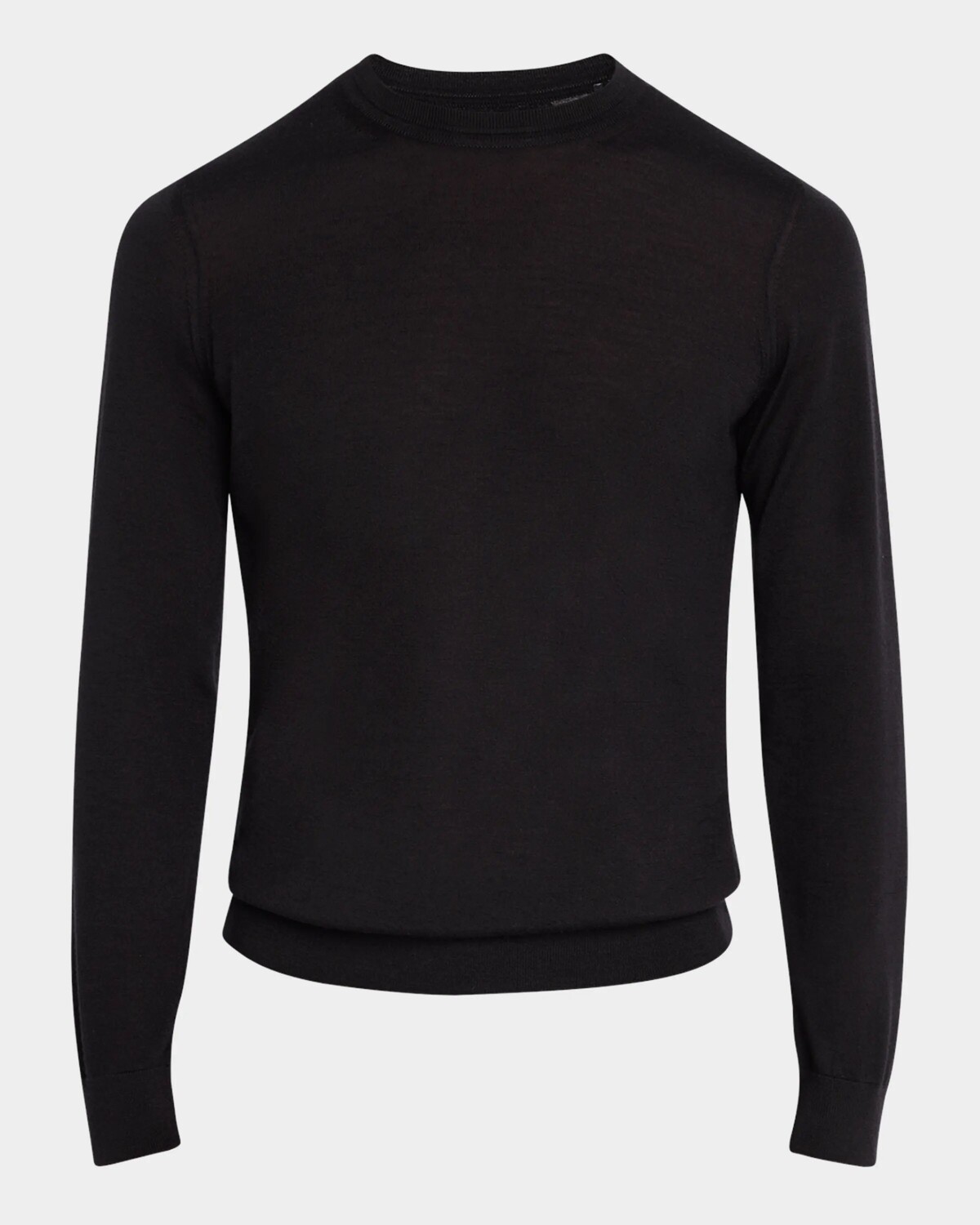 

Мужской свитер с круглым вырезом из сверхтонкого кашемира Dunhill, цвет Midnight Blue