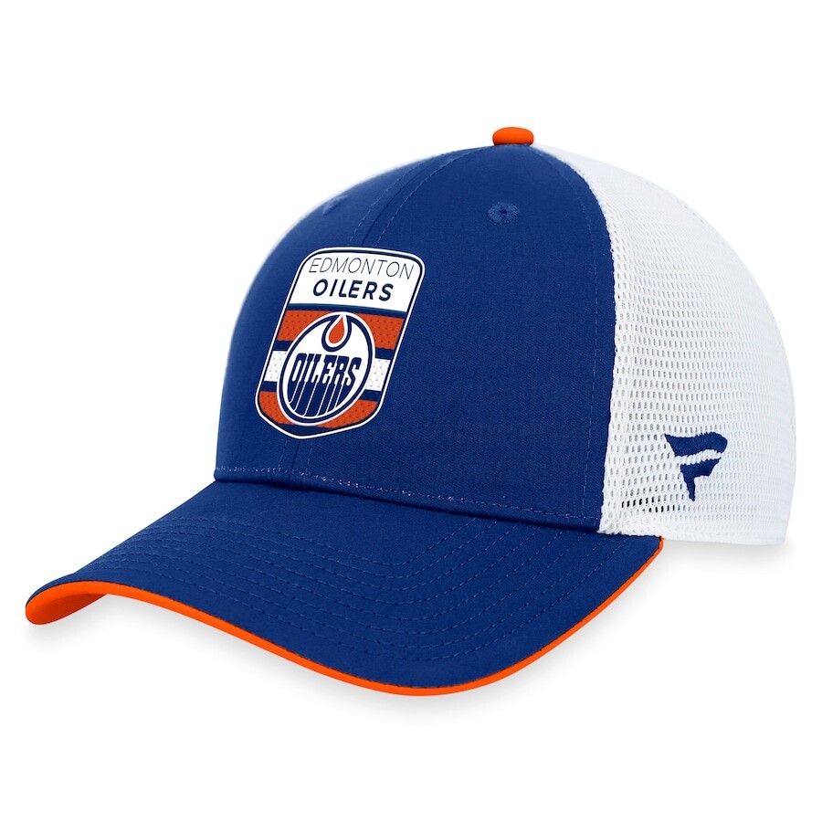 

Бейсболка Fanatics Branded Edmonton Oilers, синий