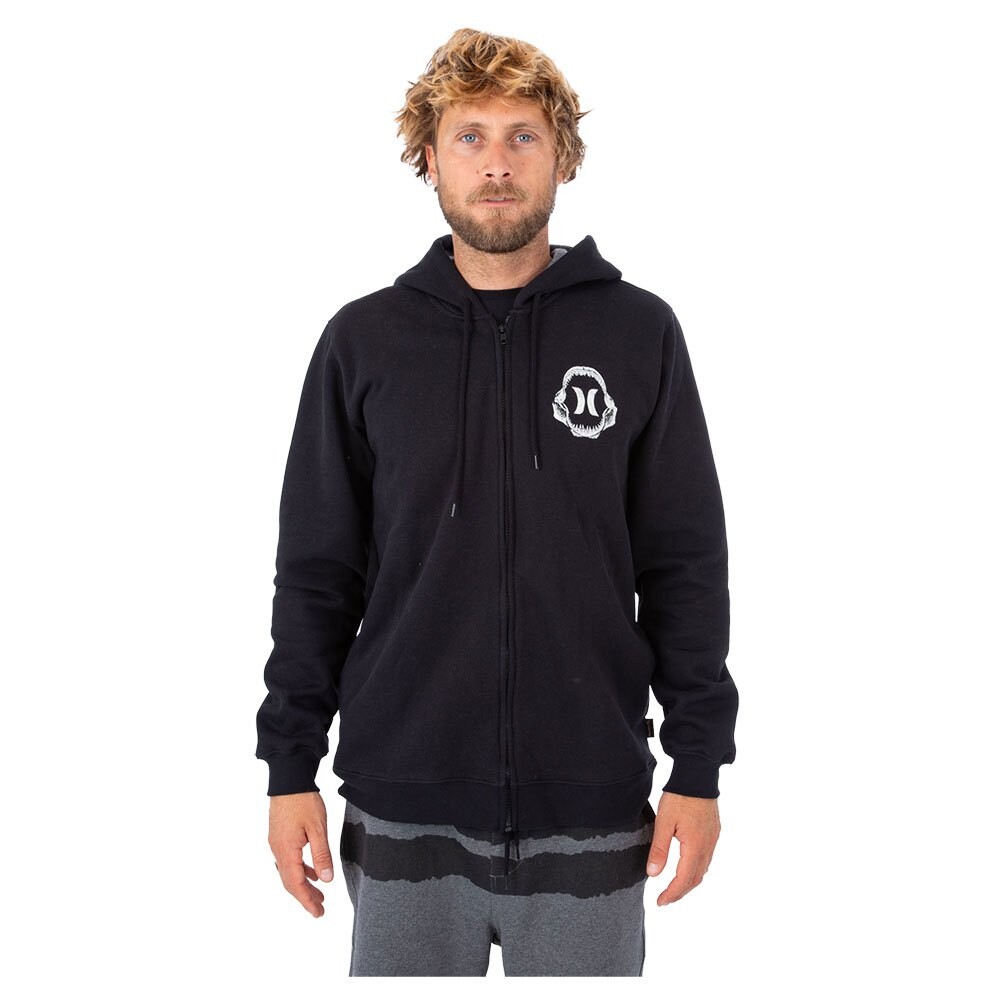 

Толстовка Hurley Oceancare Back Print Full Zip, черный