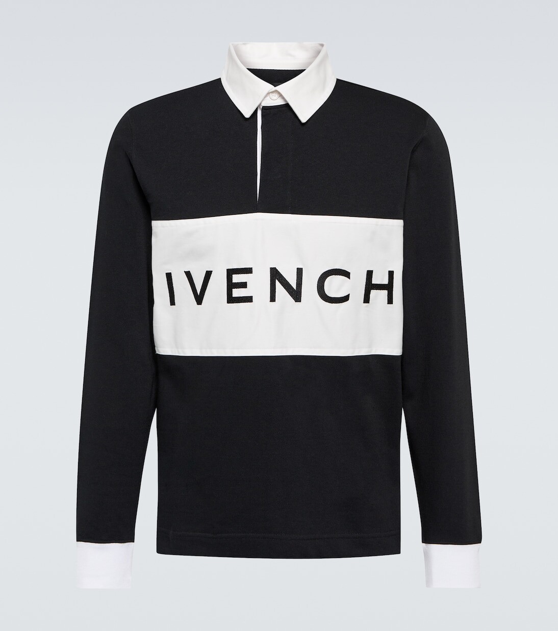 

Рубашка-поло для регби с логотипом Givenchy, черный