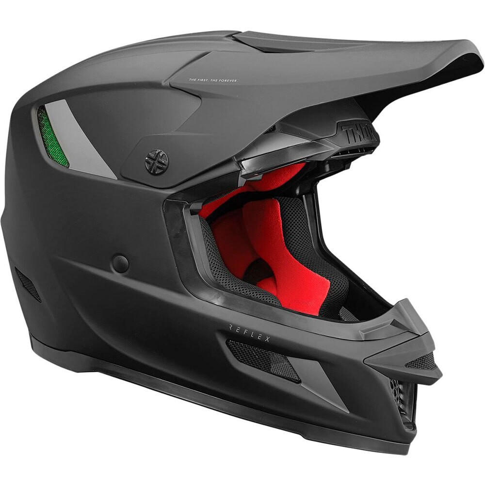 

Шлем для мотокросса Thor Reflex Ece Blackout XS, черный