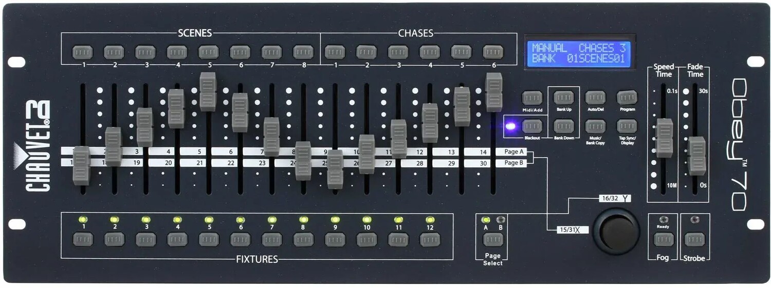 

Chauvet DJ Obey 70 384-канальный DMX-контроллер освещения