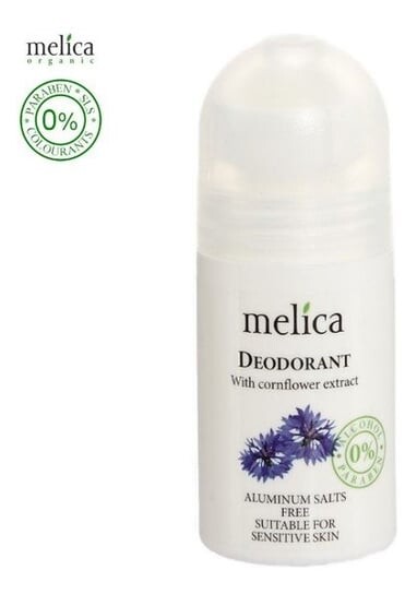 

Шариковый дезодорант с экстрактом василька, 50 мл Melica Organic