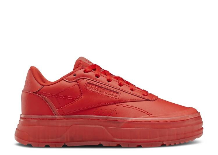 Кроссовки Reebok WMNS CLUB C DOUBLE GEO 'INSTINCT RED', красный