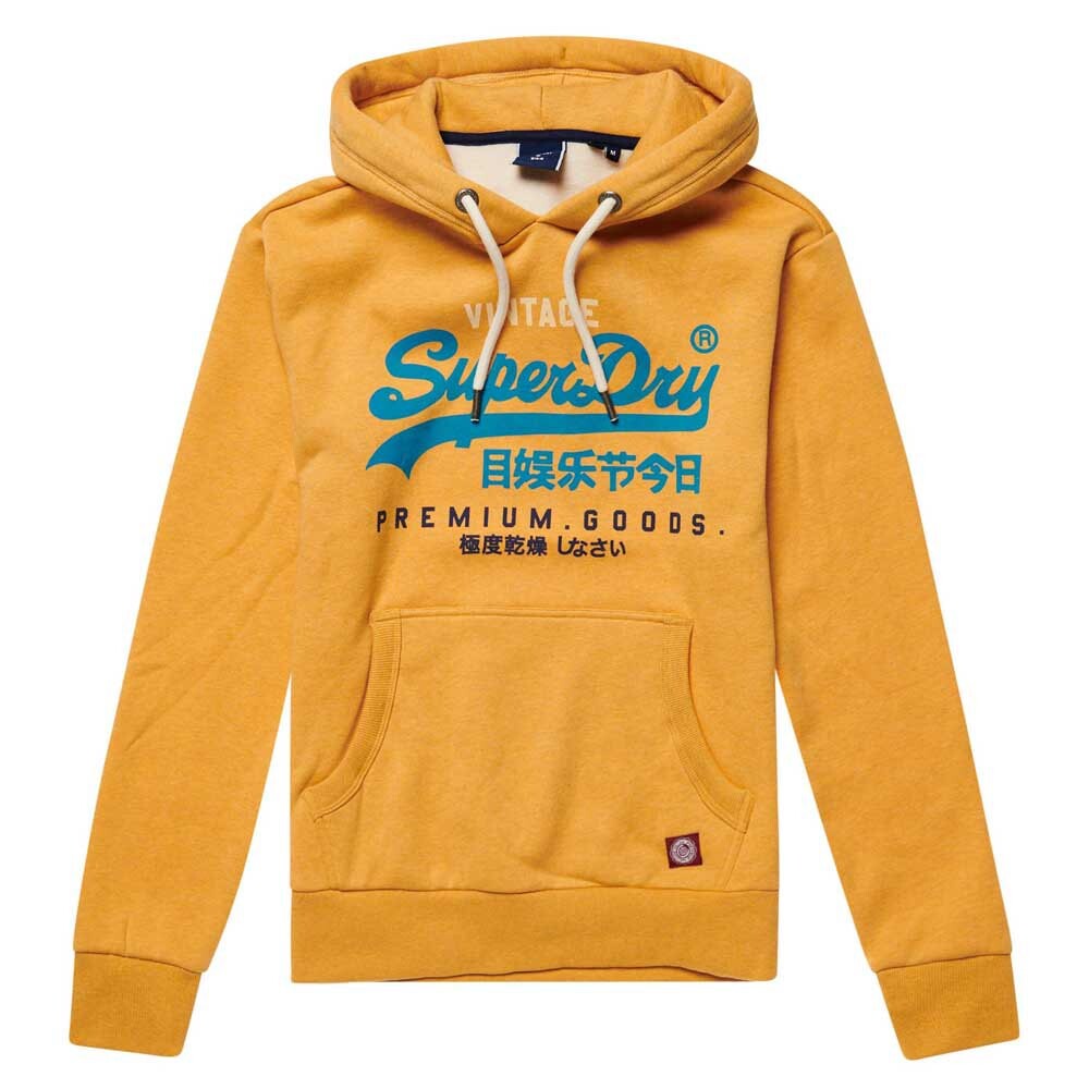 

Худи Superdry Vintage Logo Tri, оранжевый