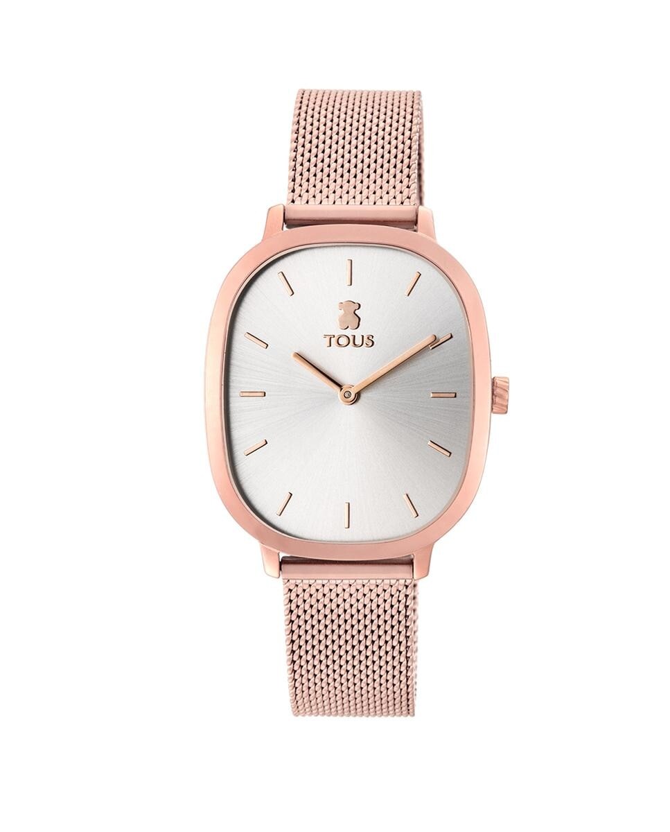 

Женские часы Heritage Pink IP Steel из стали Tous, розовый