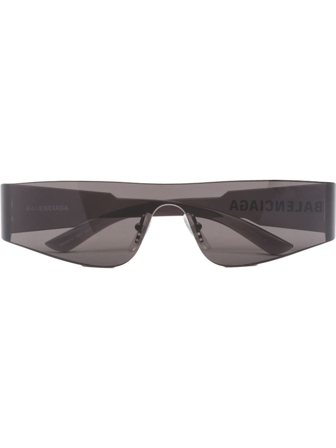 

Balenciaga Eyewear солнцезащитные очки в квадратной оправе, черный