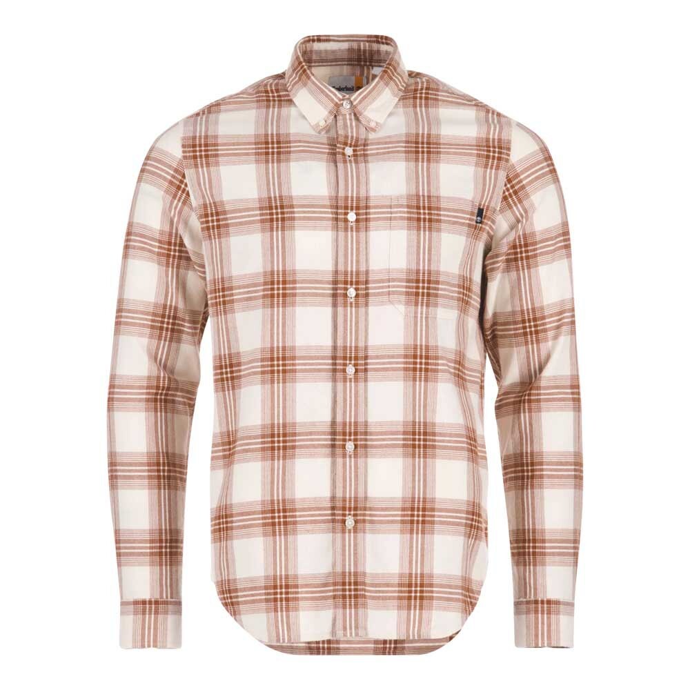 

Рубашка Timberland Solucell Tartan, коричневый