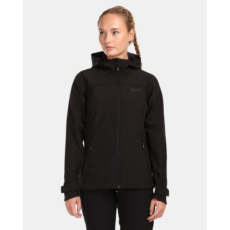 Куртка женская софтшелл Kilpi RAVIA-W, цвет schwarz