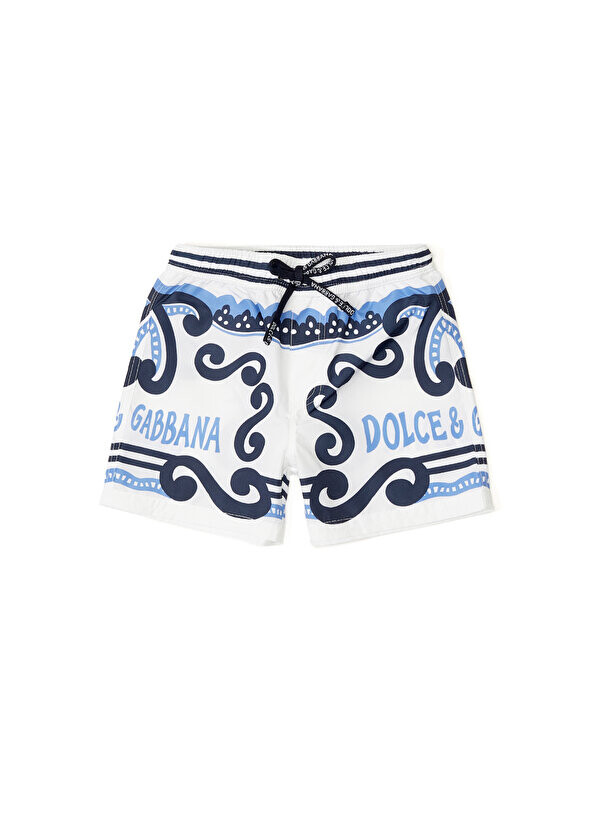 

Синие белые шорты для маленьких мальчиков Dolce&Gabbana