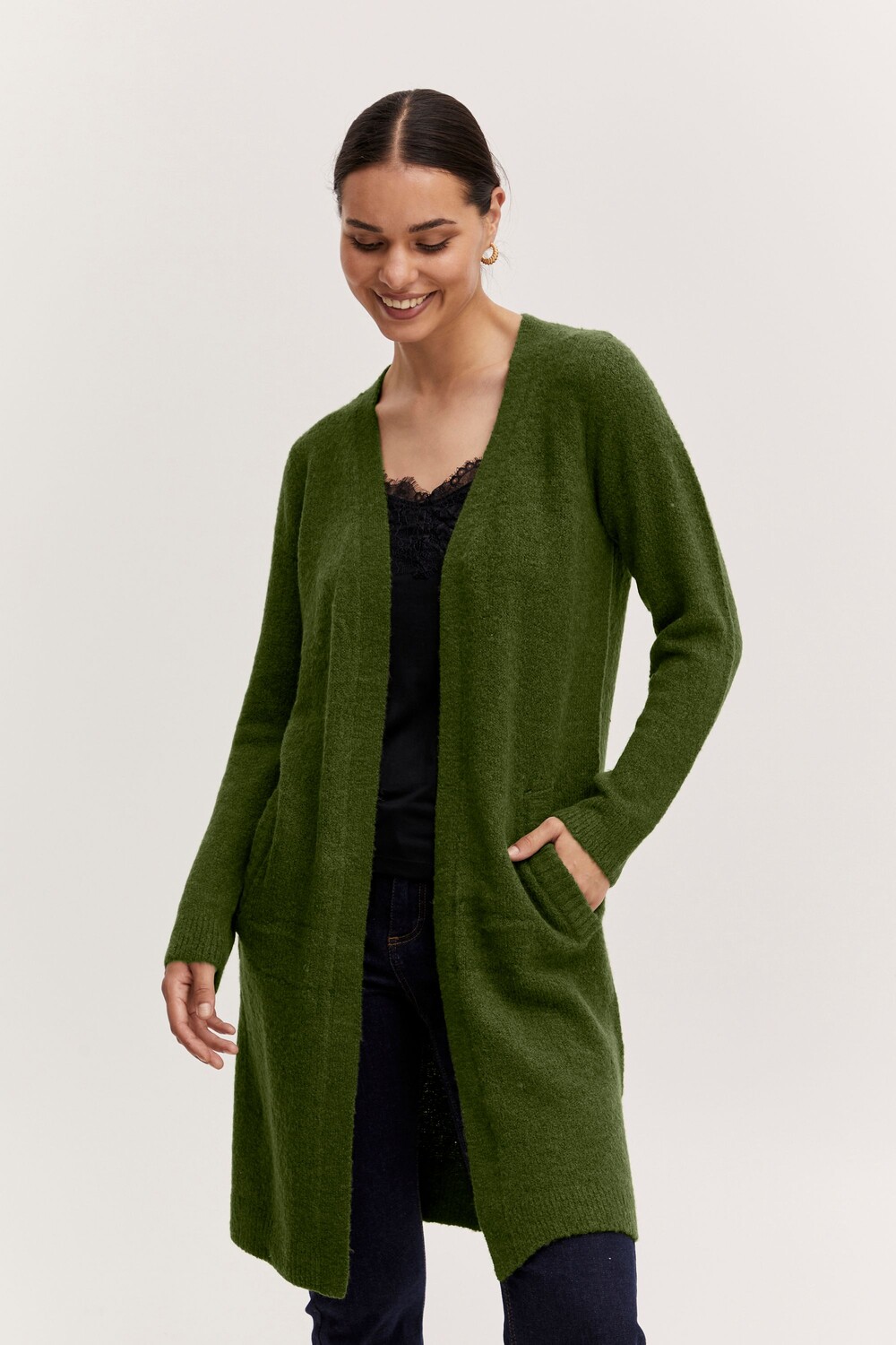 

Кардиган b.young Strickjacke, зеленый