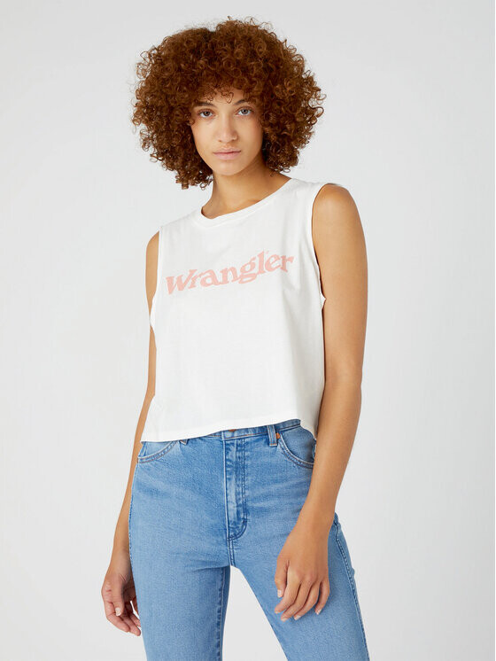 

Футболка стандартного кроя Wrangler, белый