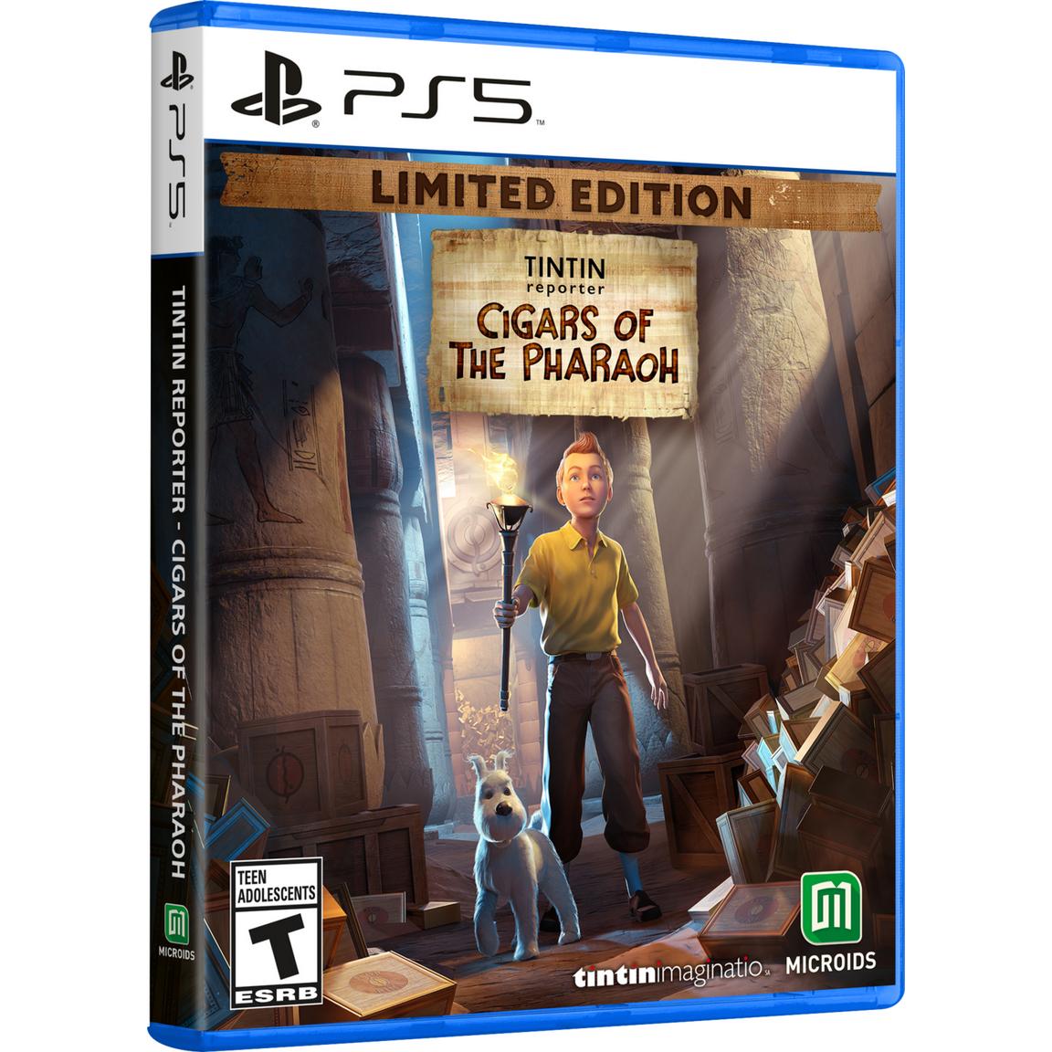 Видеоигра Tintin Reporter: Cigars of the Pharaoh Limited Edition - PlayStation 5 ps5 игра microids tintin reporter cigars of the pharaoh ли