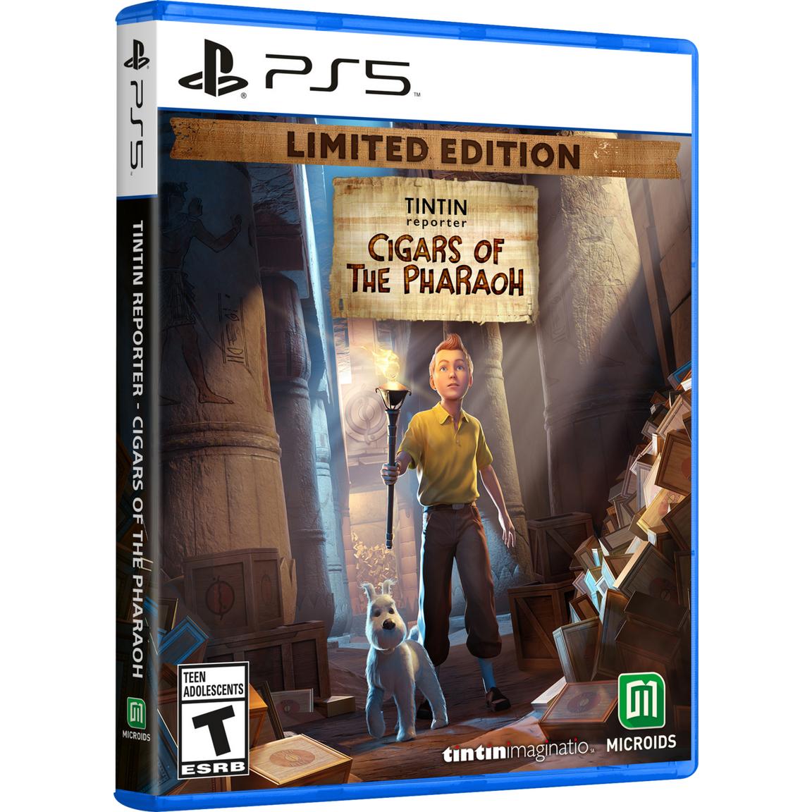 Видеоигра Tintin Reporter: Cigars of the Pharaoh Limited Edition -  PlayStation 5 – купить с доставкой из-за рубежа через платформу  «CDEK.Shopping»