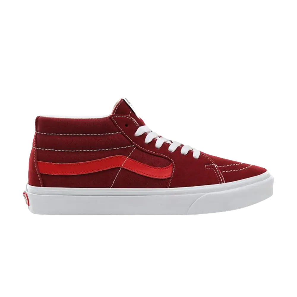 

Кроссовки Sk8-Mid Vans, красный