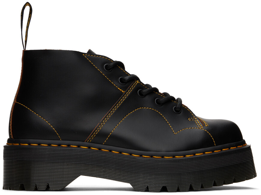 

Черные ботинки на квадратной подошве Church Dr. Martens