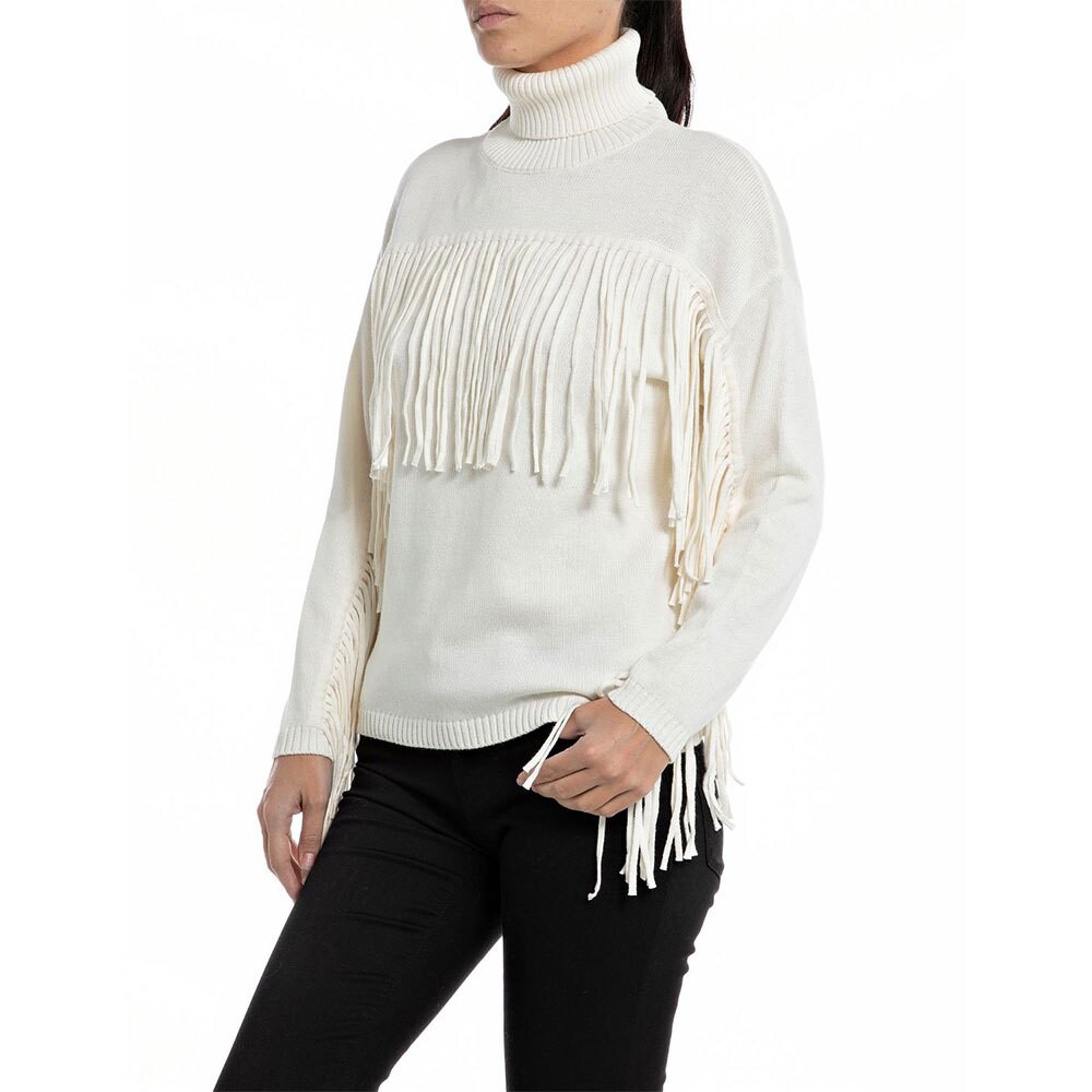 

Свитер Replay DK3557.000.G23138B High Neck, белый