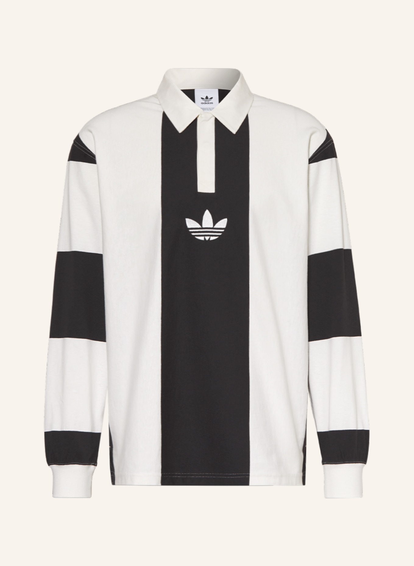 

Рубашка adidas Originals Rugbyshirt, черный