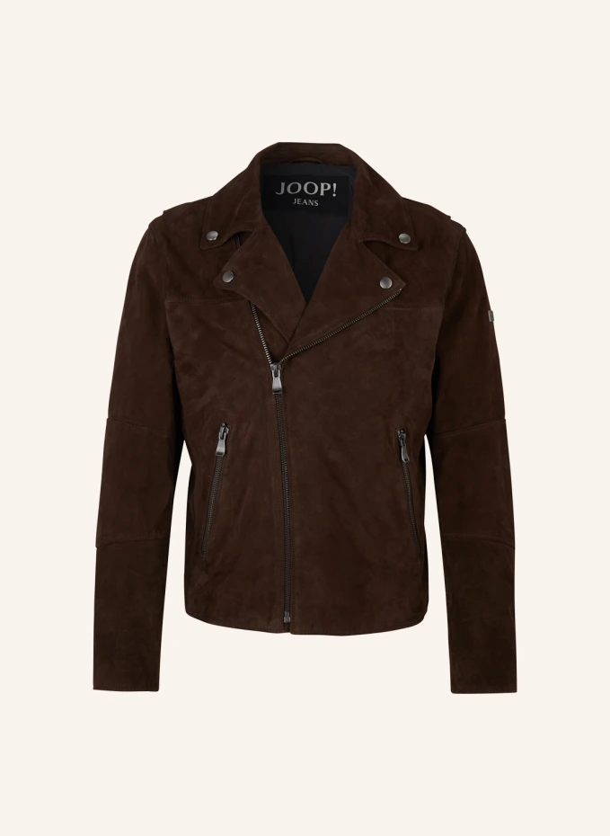 

Кожаный пиджак Joop! Jeans, коричневый