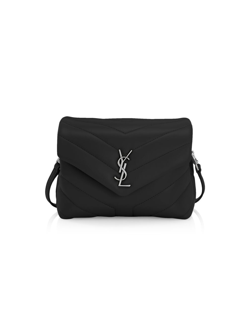 

Кожаная сумка через плечо Mini Loulou Matelassé Saint Laurent
