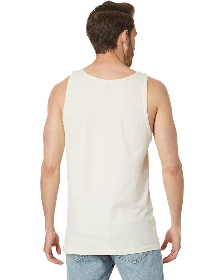 

Топ Vans Print Box Tank Top, цвет Antique White/Black/Waterfall