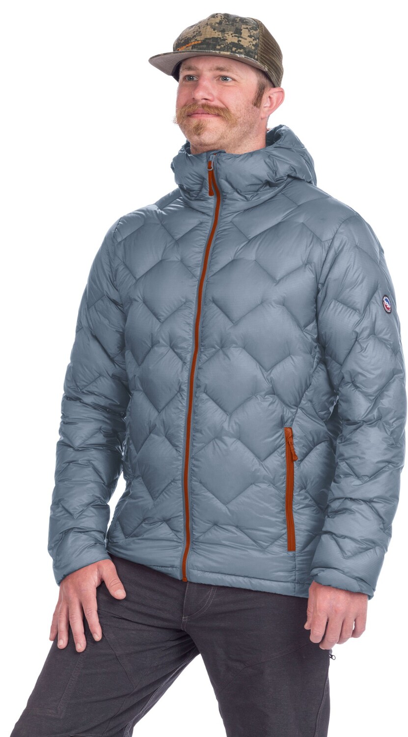 

Zetto Down Jacket - Men's Big Agnes, серый