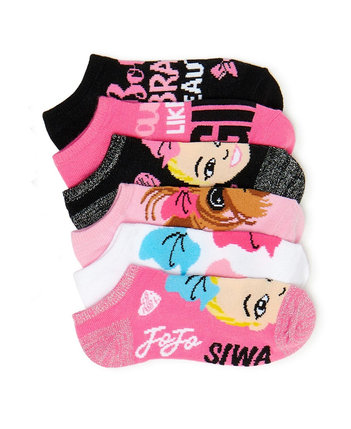 

Носки для больших девочек, пара из 6 штук Jojo Siwa
