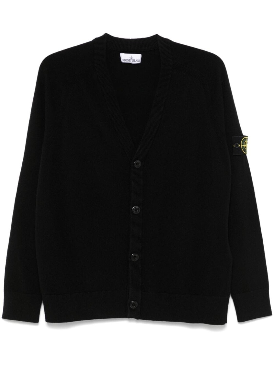 

Stone Island кардиган с изображением компаса, черный