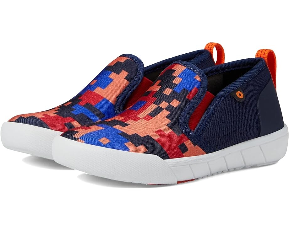 

Кроссовки Bogs Kicker II Slip-On - Medium Camo, цвет Navy Multi