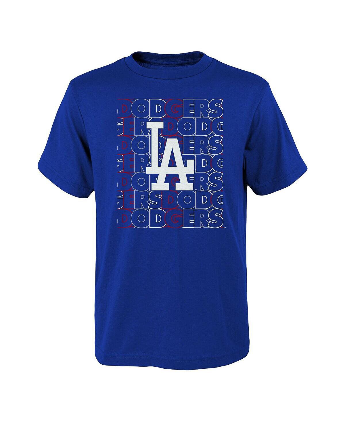 

Футболка Big Boys and Girls Royal Los Angeles Dodgers Letterman Outerstuff