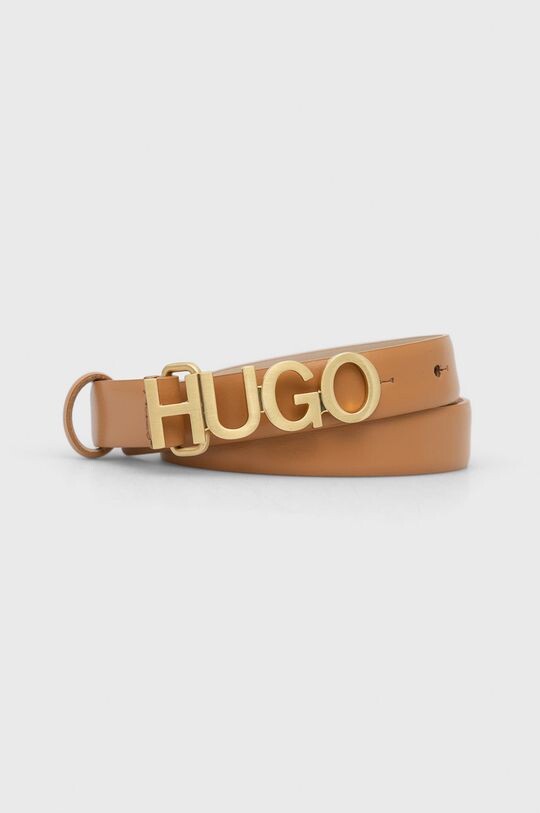 

Кожаный ремень Hugo, коричневый