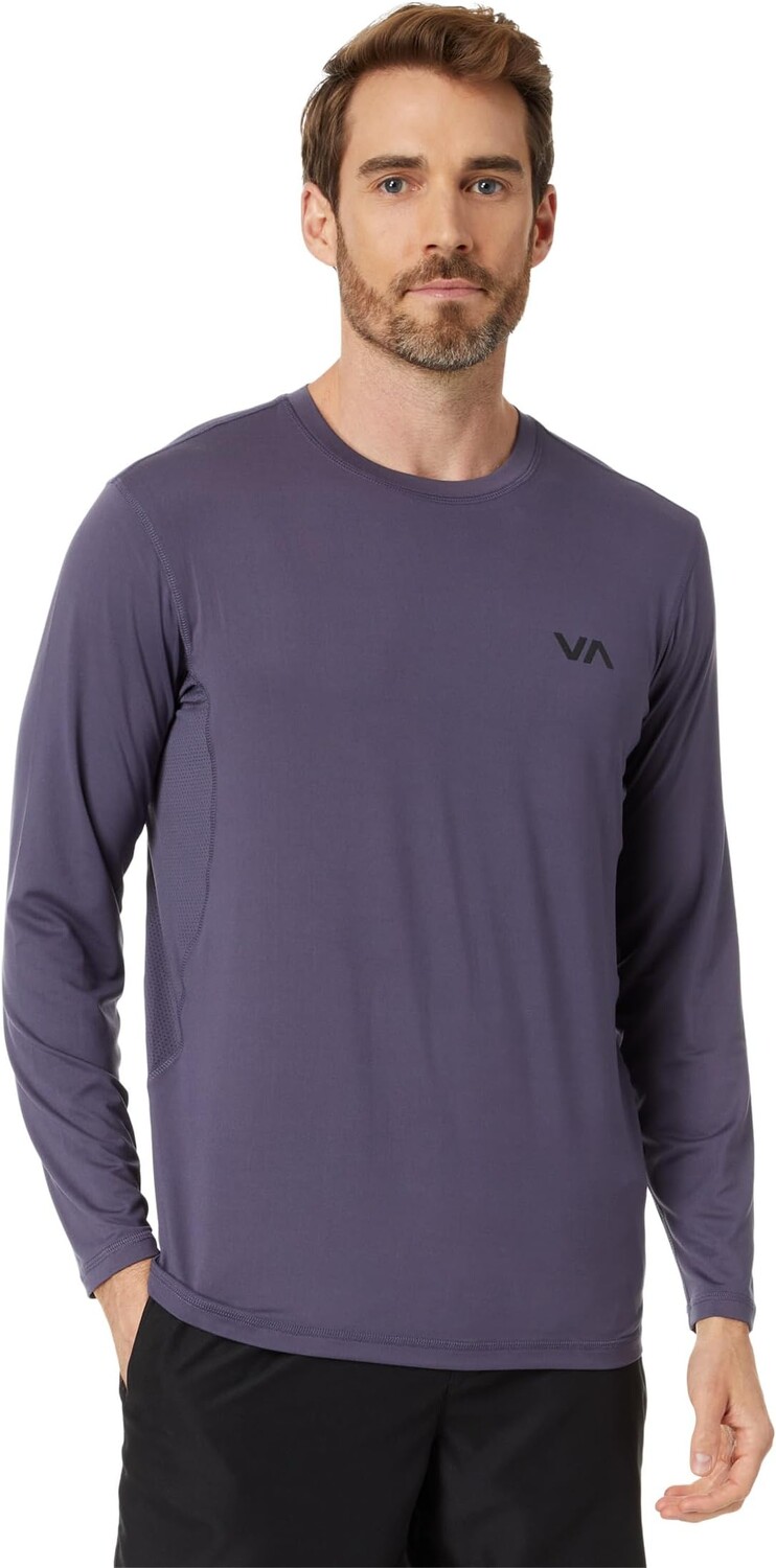 

Топ с длинными рукавами VA Sport Vent RVCA, цвет Gray Purple