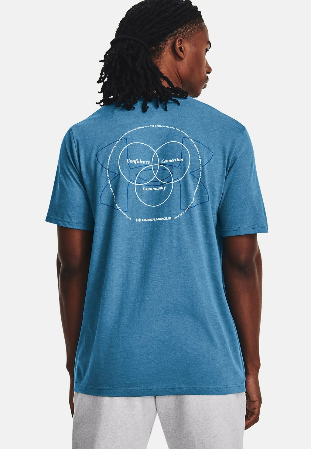 

Спортивная футболка CONFIDENCE CONNECTION COMMUNITY Under Armour, синий