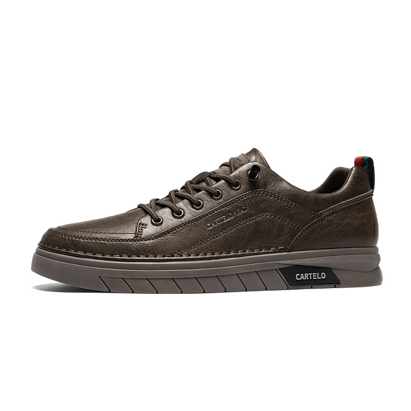 

Кроссовки CARTELO/Catilla crocodile Skateboarding Shoes Men Low-top, цвет Coir palm