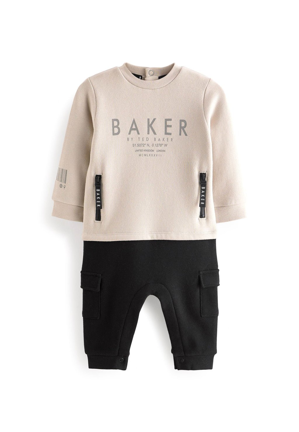 

Толстовка BAKER BY TED BAKER STONE CARGO ROMPER ., цвет stone