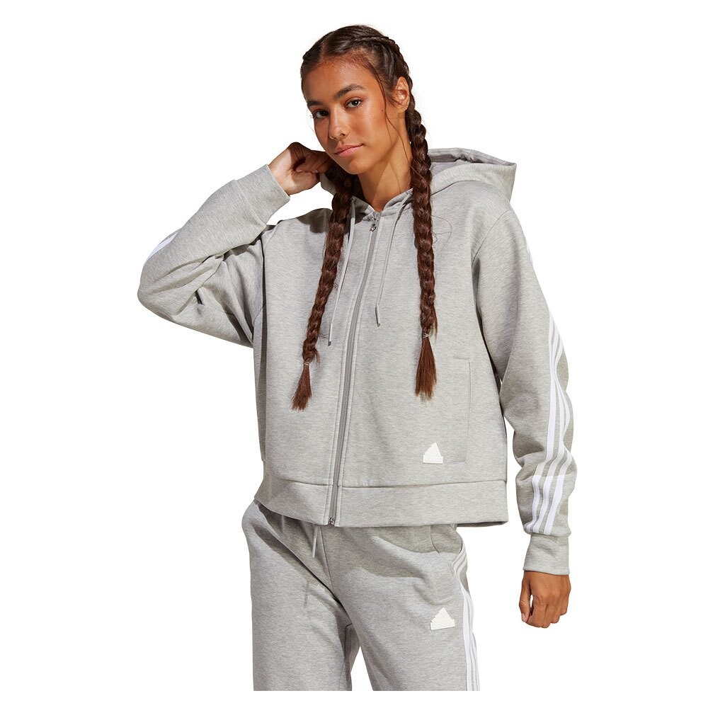 

Толстовка adidas Sportswear Fi 3S Full Zip, серый