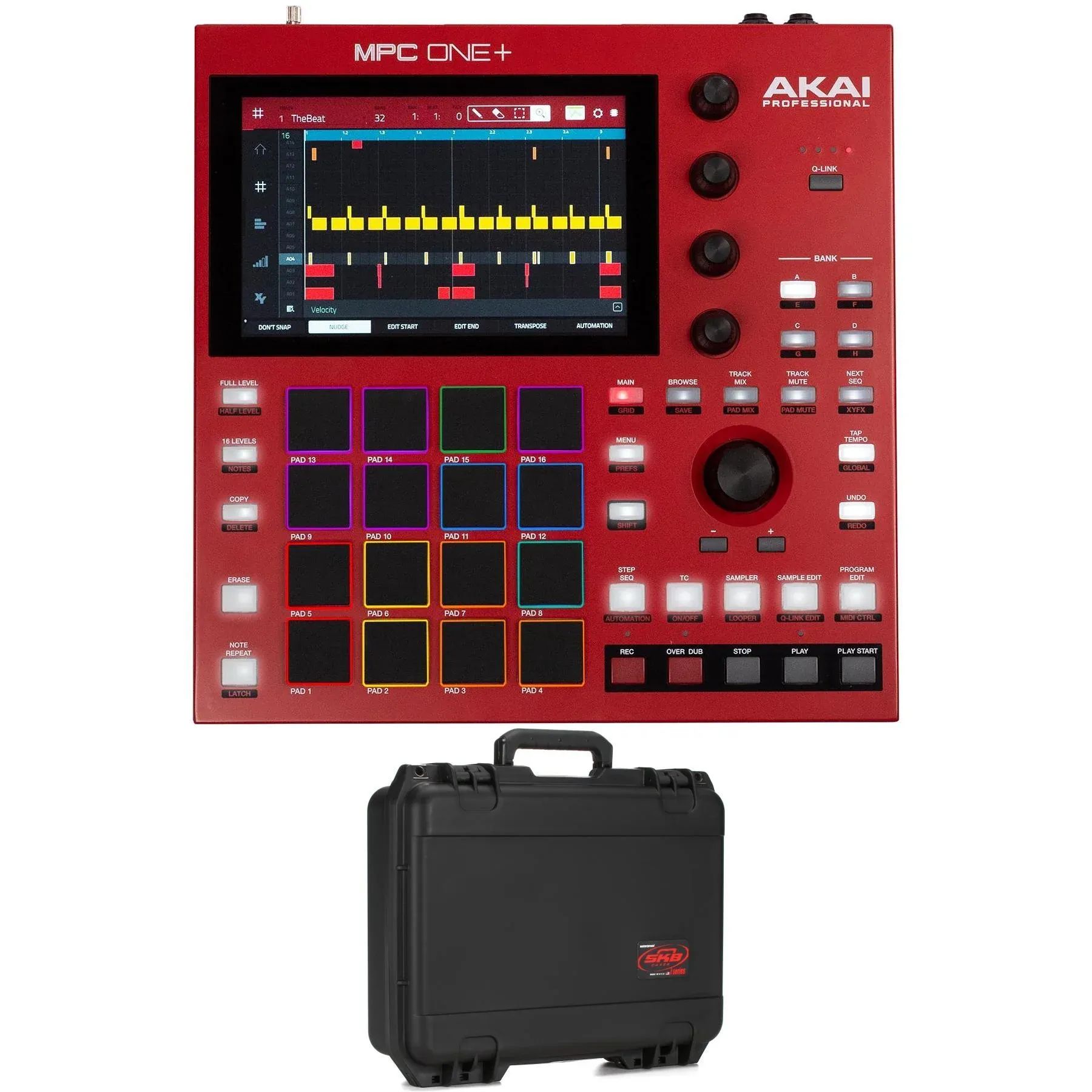 

Автономный семплер и секвенсор Akai Professional MPC One Plus в литом водонепроницаемом корпусе