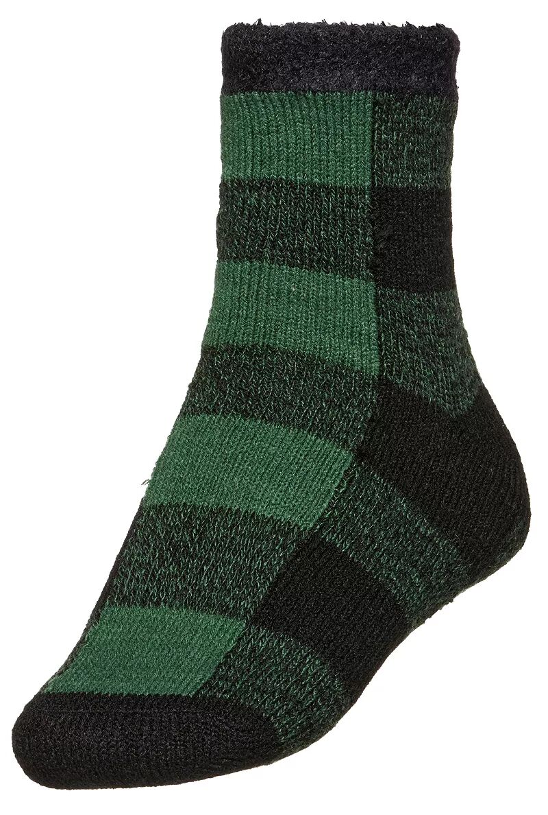 Женские уютные праздничные носки в клетку Northeast Outfitters, зеленый