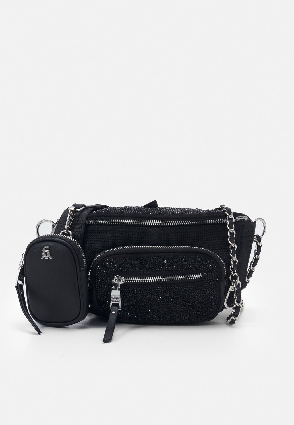 

Сумка через плечо Steve Madden, черный