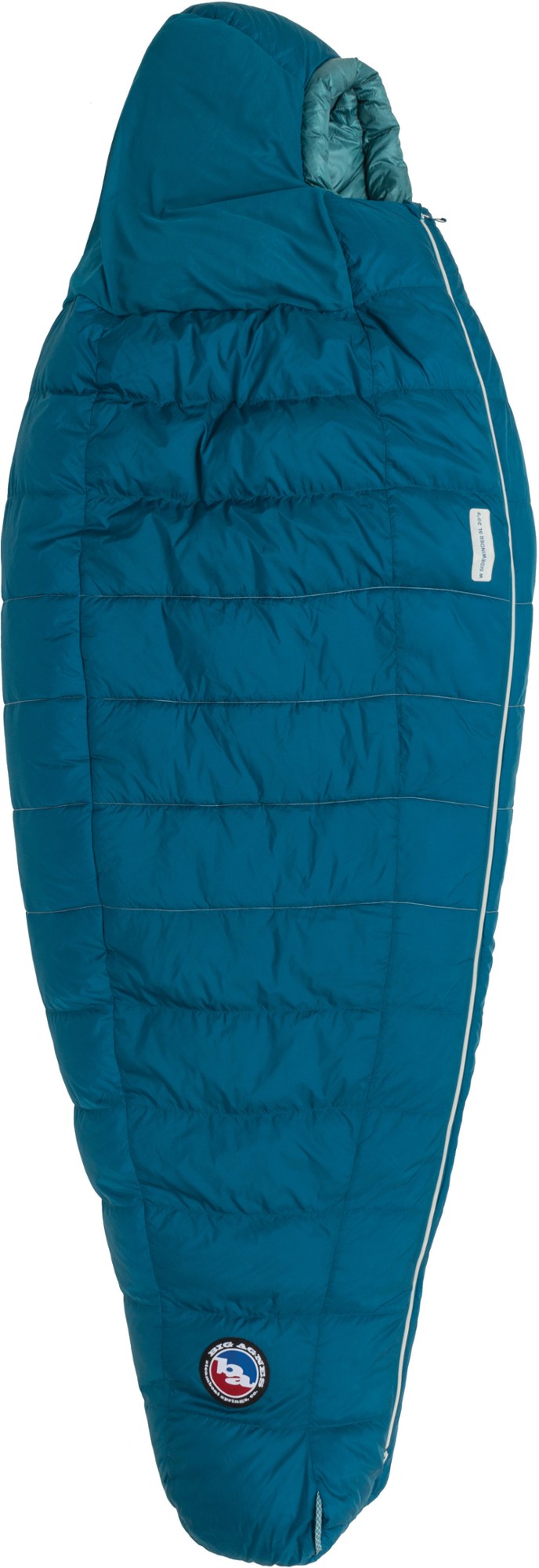 спальный мешок echo park 0 big agnes зеленый Спальный мешок Sidewinder SL 35 — женский Big Agnes, синий