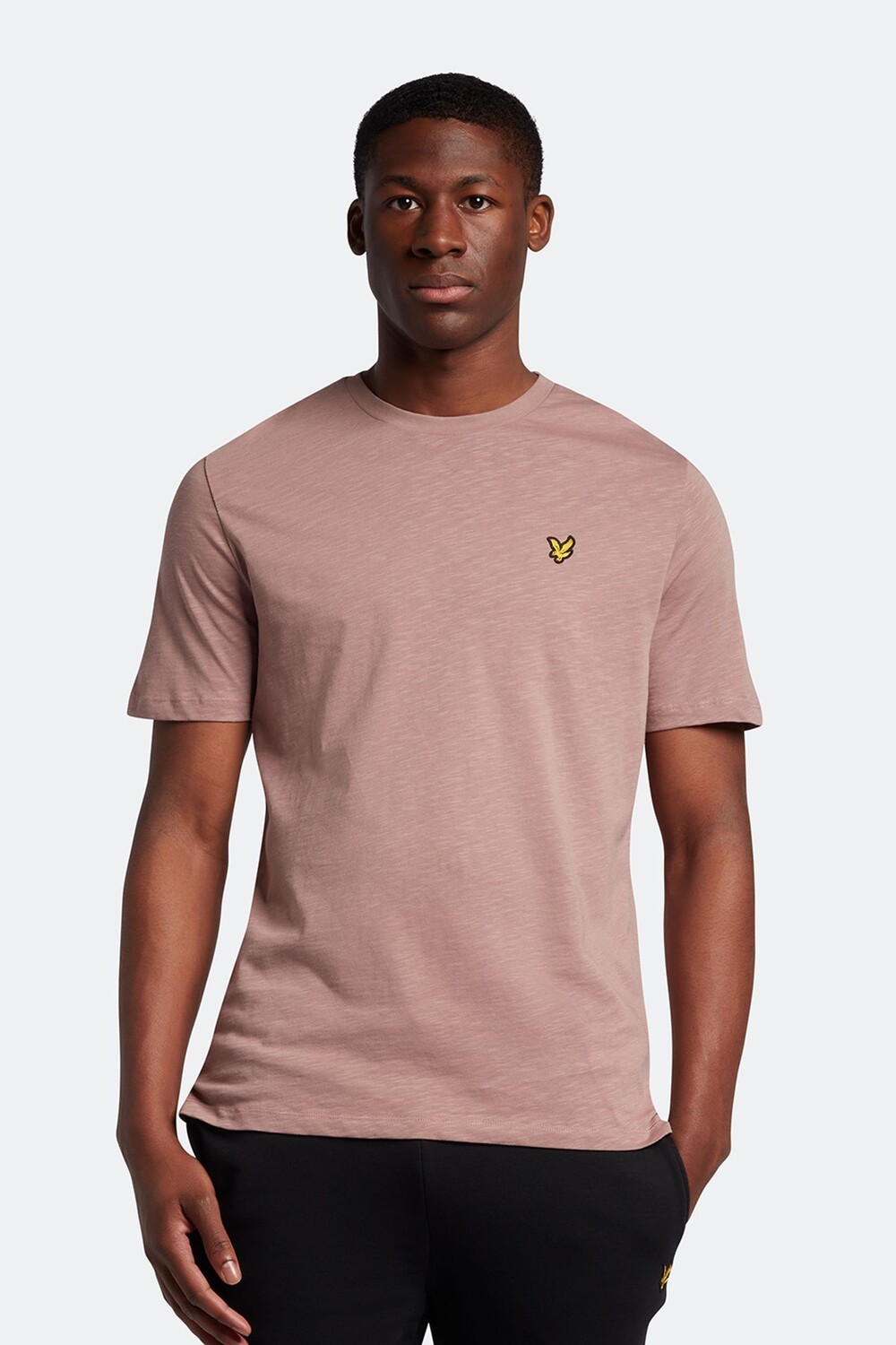 

Розовая свадебная футболка Lyle & Scott, розовый
