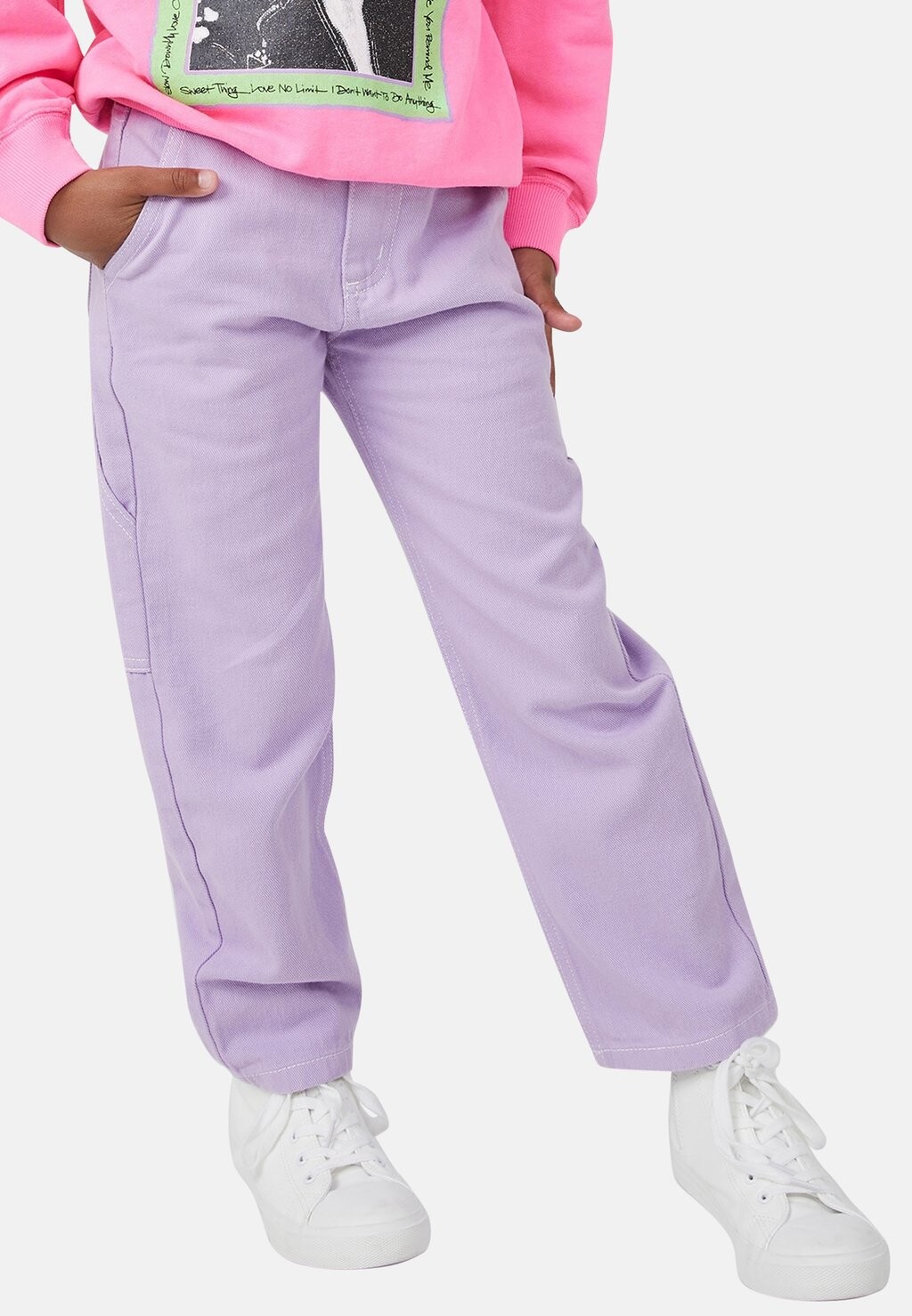 

Расклешенные джинсы Cotton On, фиолетовый